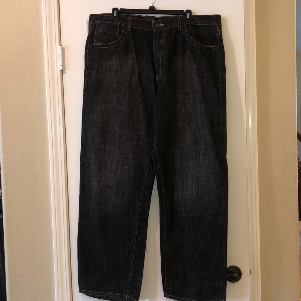 NWT Mens Calvin Klein Straight Leg Indigo Jeans